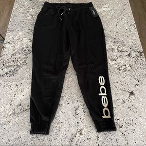 Bebe Women’s Ruched Joggers - Black